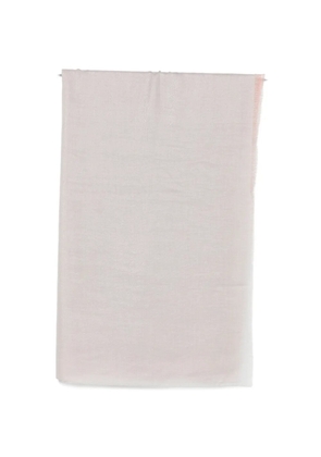 D'aniello frayed scarf - Neutrals