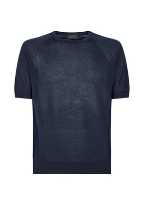 Tagliatore short-sleeve polo T-shirt - Blue