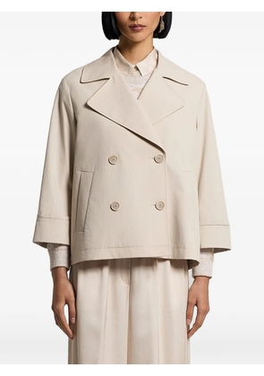 Peserico double-breasted jacket - Neutrals