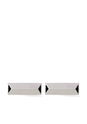 Lark & Berry Vincent matte cufflinks - Silver