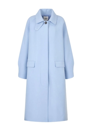 TOMBOY Balmacaan single-breasted coat - Blue