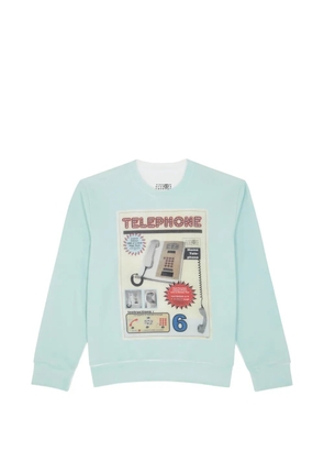 MM6 Maison Margiela graphic-print sweatshirt - Blue