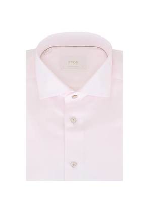 Eton spread collar shirt - Pink