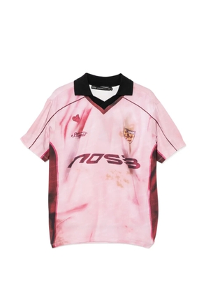 Andersson Bell Football printed T-shirt - Pink