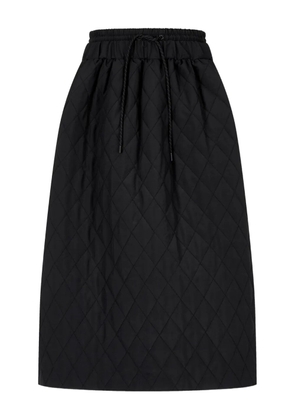 TOMBOY diamond-quilted skirt - Black