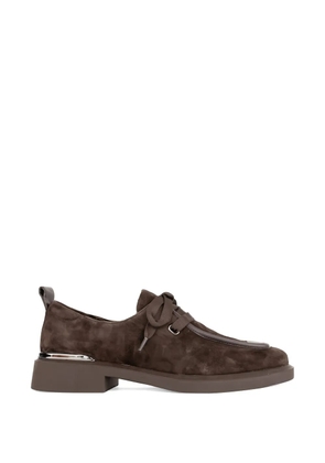 LINDA BAUMANN lace-up oxford shoes - Brown