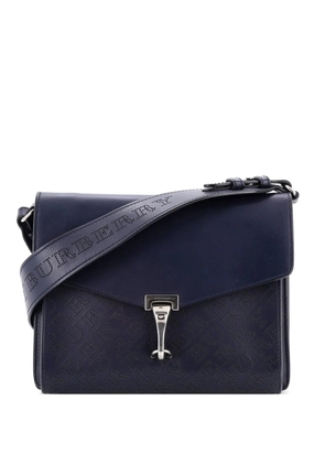 Burberry Pre-Owned Macken Leather Small crossbody bag - Blue