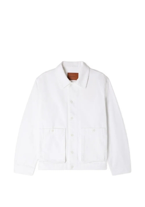 SANDRO buttoned denim jacket - White