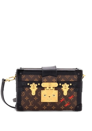 Louis Vuitton Pre-Owned Petite Malle Handbag Monogram Canvas clutch bag - Black