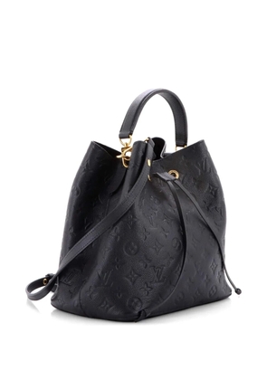 Louis Vuitton Pre-Owned NeoNoe Handbag Monogram Empreinte Leather MM bucket bag - Black