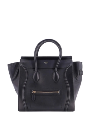 Celine Pre-Owned Luggage Bag Smooth Leather Mini tote bag - Black
