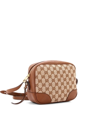 Gucci Pre-Owned Bree Disco GG Canvas with Leather Mini crossbody bag - Brown