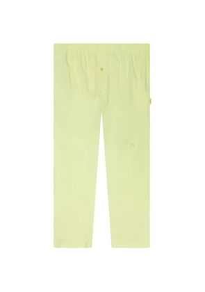 Advisory Board Crystals logo-label track pants - Yellow