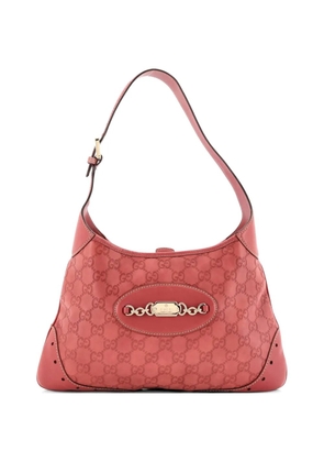 Gucci Pre-Owned Punch Guccissima Leather Medium hobo bag - Pink