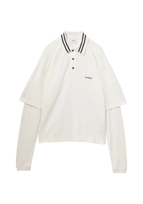 Halfboy double sleeves polo shirt - Neutrals