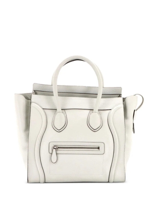 Celine Pre-Owned Luggage Bag Grainy Leather Mini tote bag - Green