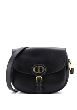 Christian Dior Pre-Owned Bobby Flap Bag Leather Medium crossbody bag - Black