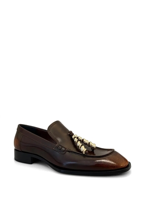 LOEWE Edge tassel loafers - Brown