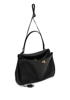 Balenciaga leather shoulder bag - Black