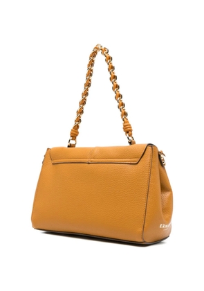 ERMANNO FIRENZE Eba braided-handle leather satchel bag - Neutrals