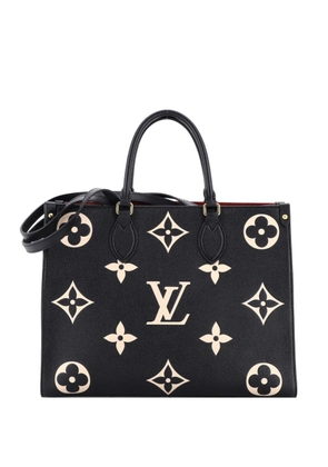 Louis Vuitton Pre-Owned OnTheGo Tote Bicolor Monogram Empreinte Giant MM shoulder bag - Black
