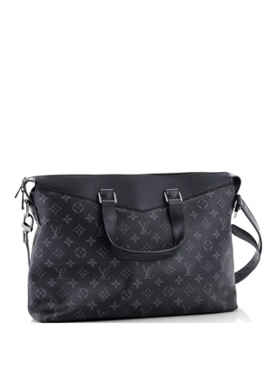 Louis Vuitton Pre-Owned Explorer Briefcase Monogram Eclipse Canvas business bag - Black