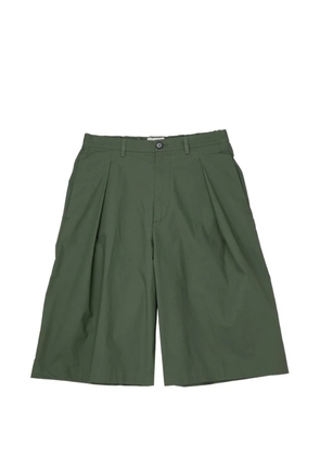 Barena Amado Viano pleated bermudas - Green