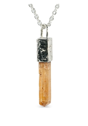 Parts of Four talisman imperial topaz necklace - Silver