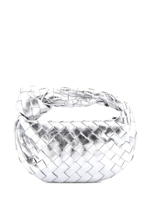 Bottega Veneta Pre-Owned BV Jodie Metallic Intrecciato Nappa Mini hobo bag
