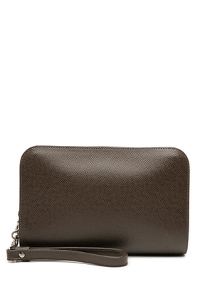 Louis Vuitton Pre-Owned 2004 Taiga Pochette Baikal clutch bag - Brown