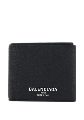 Balenciaga grained bifold wallet - Black