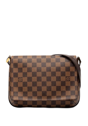 Louis Vuitton Pre-Owned 2004 Damier Ebene Musette Tango Long Strap crossbody bag - Brown