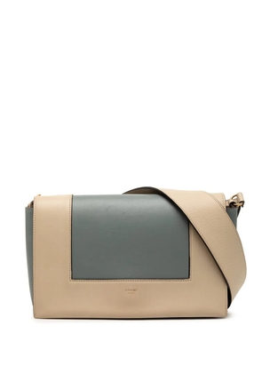 Celine Pre-Owned 2018 Leather Frame shoulder bag - Blue