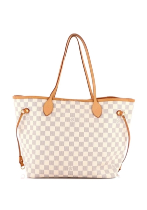 Louis Vuitton Pre-Owned Neverfull Damier MM tote bag - White