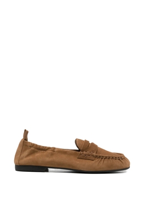 Copenhagen moccasin leather loafers - Brown