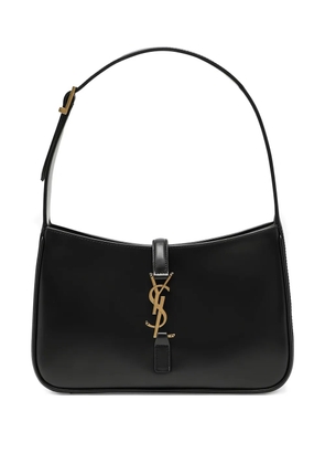Saint Laurent 5A7 logo-plaque shoulder bag - Black