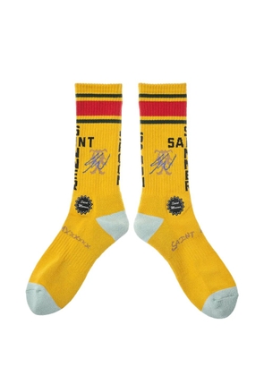SAINT MXXXXXX x Sean Wotherspoon patterned socks - Yellow