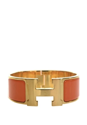Hermès Pre-Owned 2010-2026 Enamel Clic Clac H Bracelet PM costume bracelet - Gold