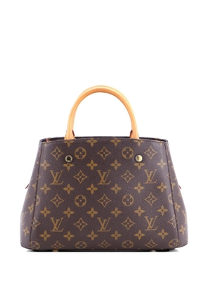 Louis Vuitton Pre-Owned Montaigne Handbag Monogram Canvas BB satchel - Brown