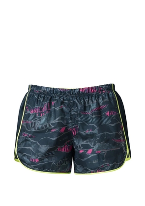 Reebok logo-print shorts - Grey