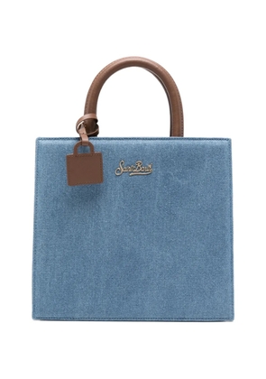 MC2 Saint Barth denim tote bag - Blue