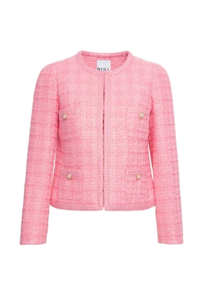 WEILL PARIS tweed braid jacket - Pink