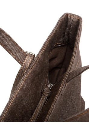 A.P.C. small Drummer tote bag - Brown