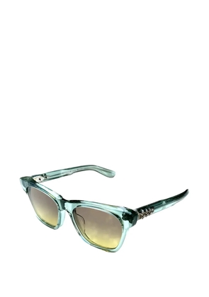 Chrome Hearts gradient sunglasses - Blue