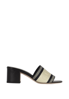 Gucci logo-band sandals - Neutrals