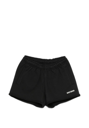 WRSTBHVR logo shorts - Black