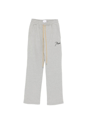 RHUDE signature drawstring trousers - Grey