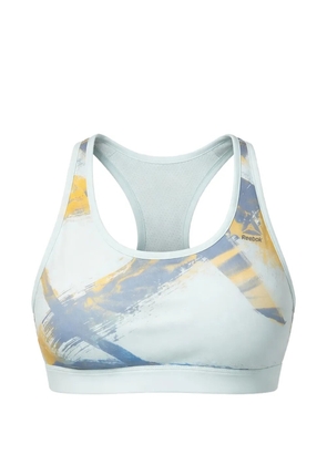 Reebok logo-detail sports bra - Blue