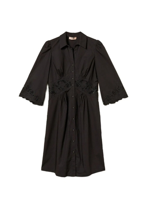 TWINSET lace midi dress - Black