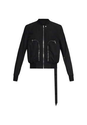 Rick Owens DRKSHDW zip pocket bomber jacket - Black